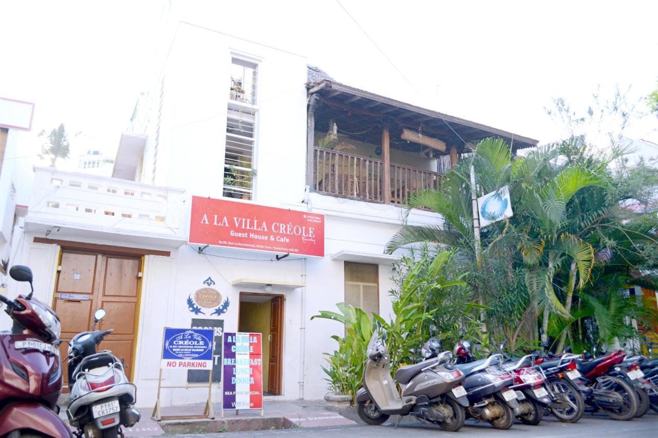 A La Villa Creole Pondicherry Eksteriør bilde